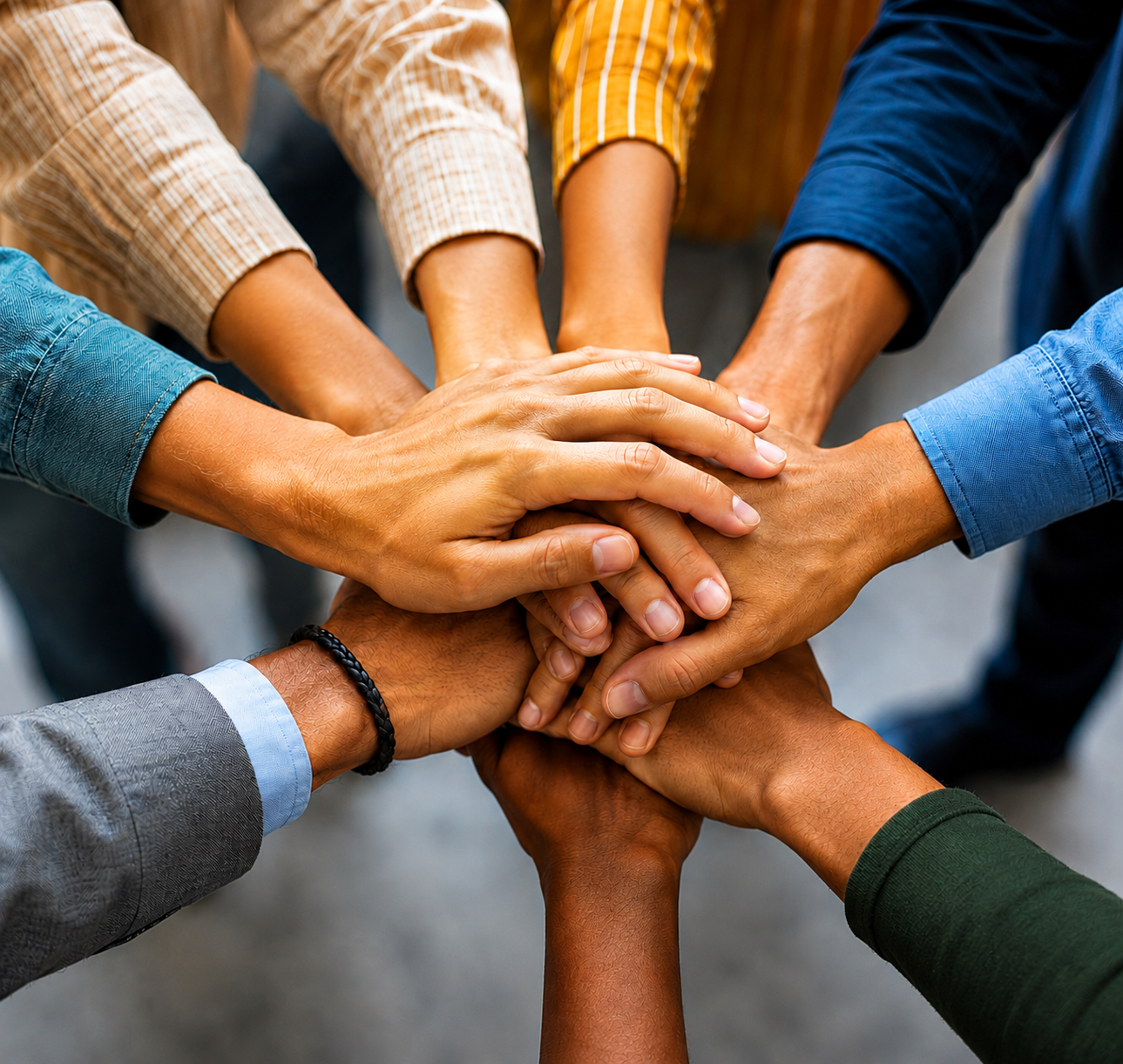 Diversity & Inclusion - Hands together